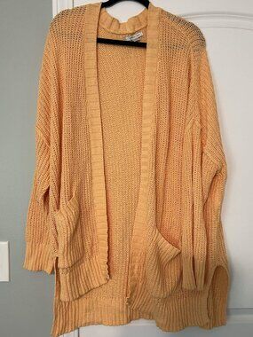 Like New American Eagle Goldenrod Cardigan - Size XL
